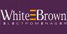 white brown